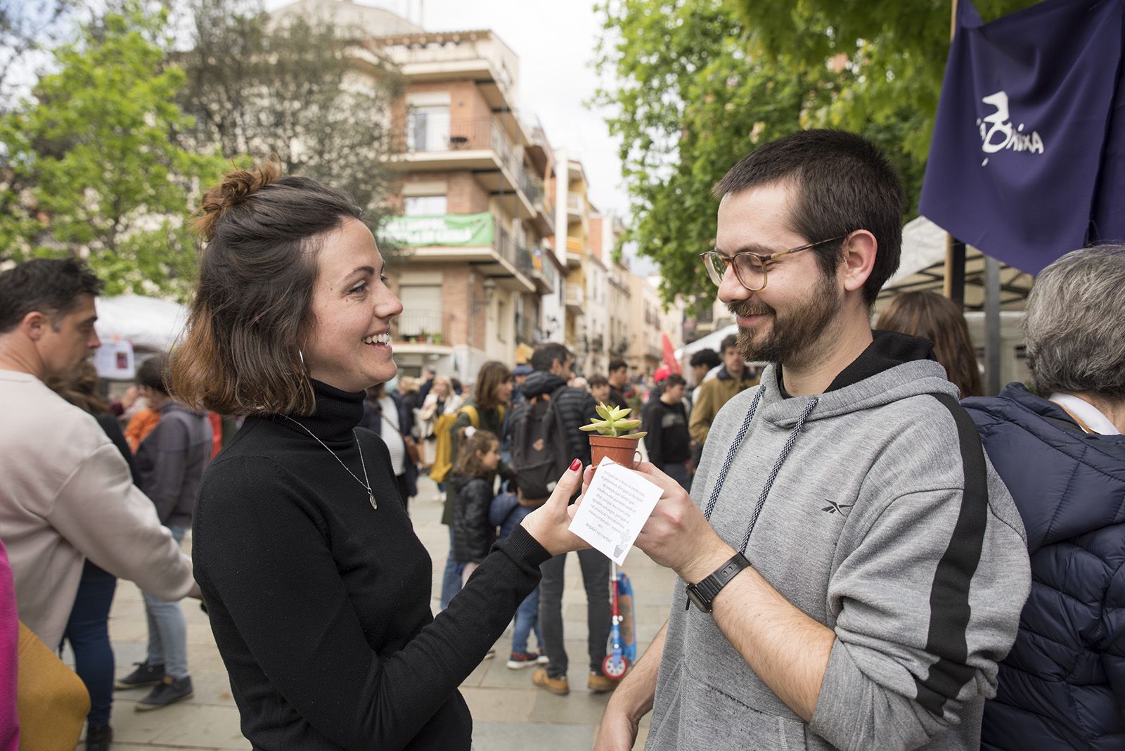 Sant Jordi a Sant Cugat. FOTO: Bernat Millet.