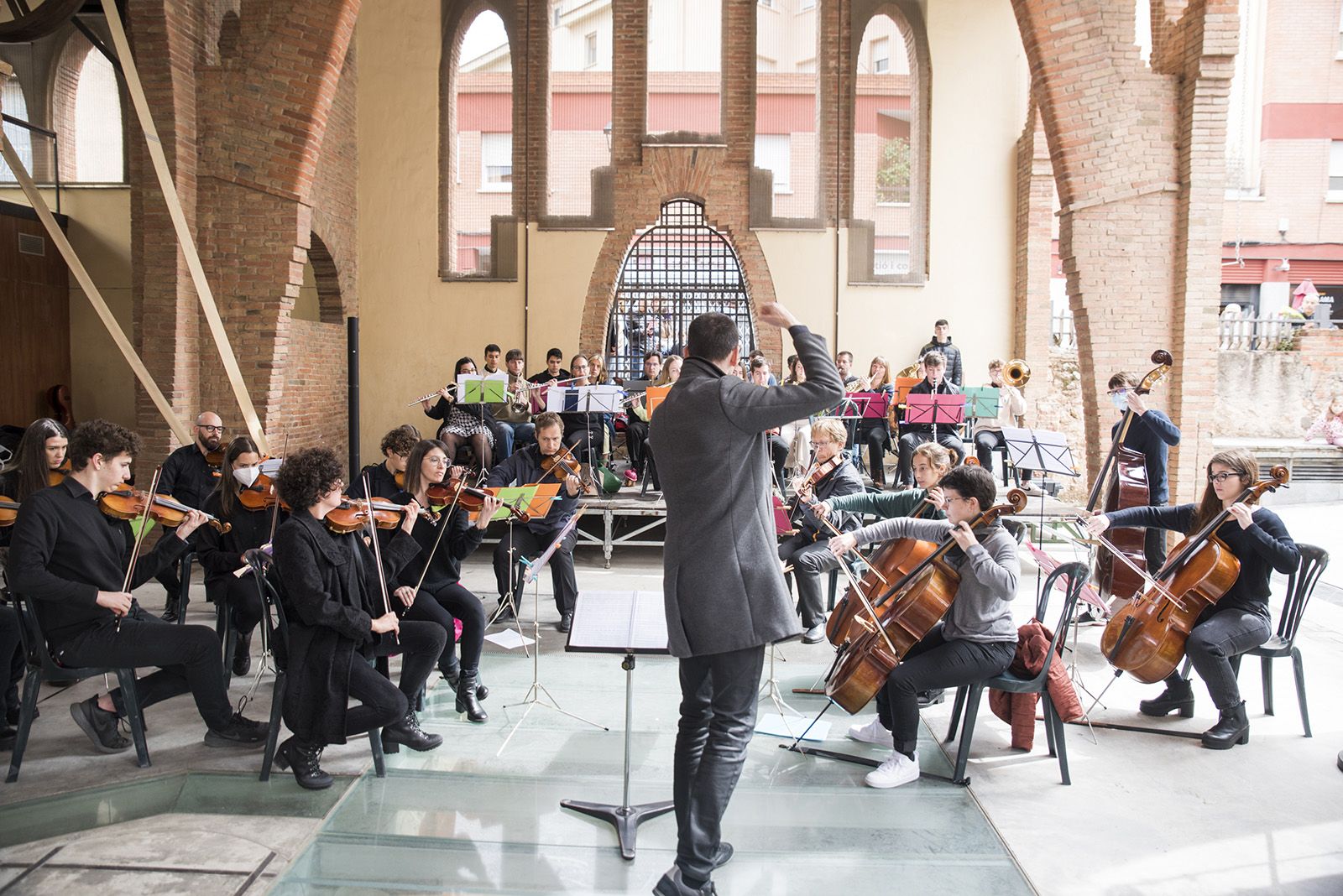 Concert de Sant Jordi de Fusió Sant Cugat. FOTO: Bernat Millet.