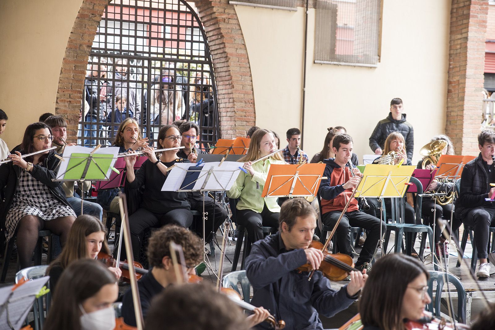 Concert de Sant Jordi de Fusió Sant Cugat. FOTO: Bernat Millet.