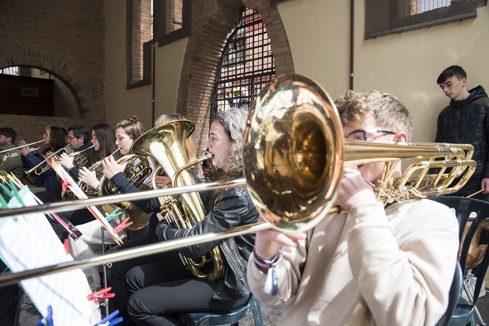 Concert de Sant Jordi de Fusió Sant Cugat. FOTO: Bernat Millet.