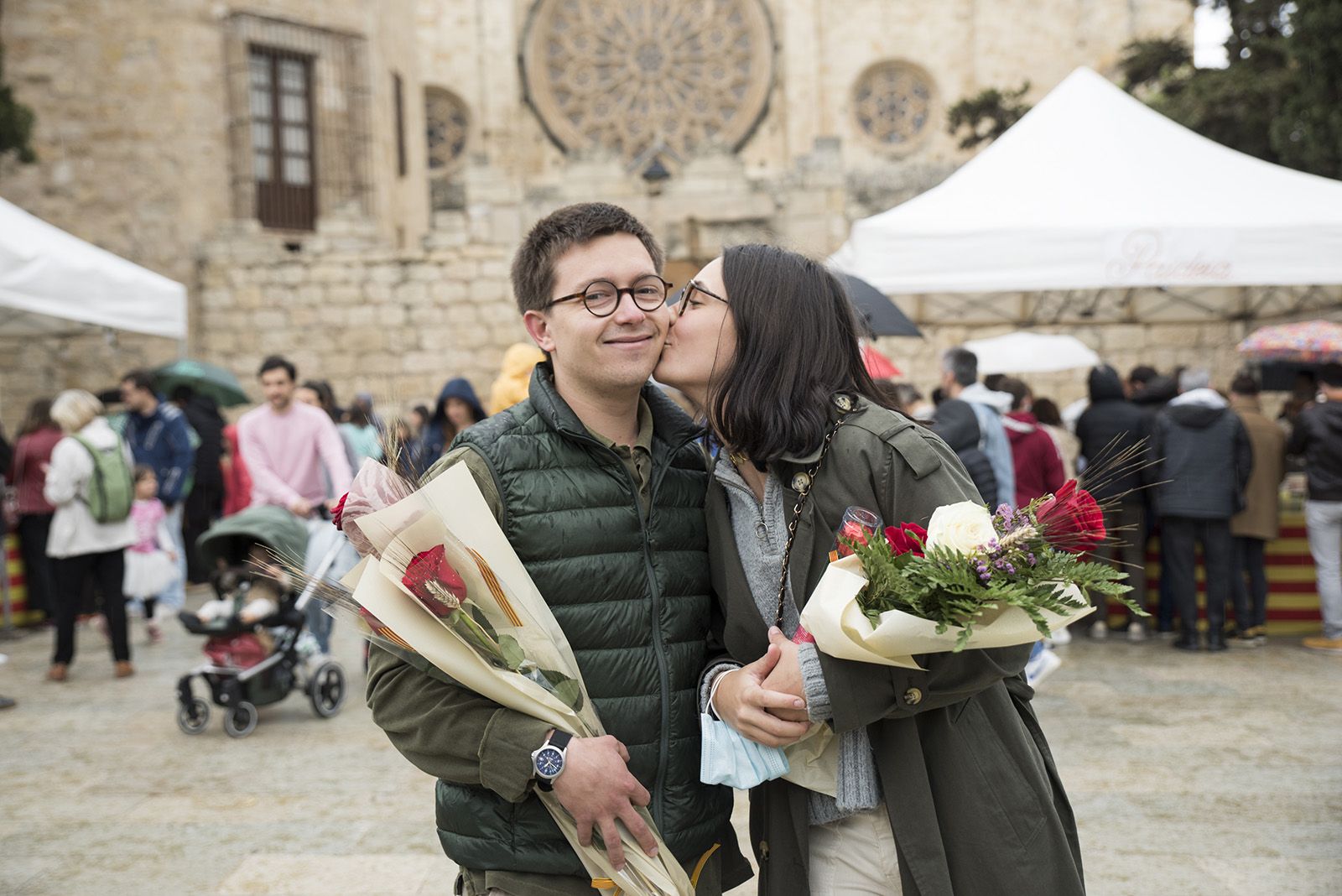 Sant Jordi a Sant Cugat. FOTO: Bernat Millet.