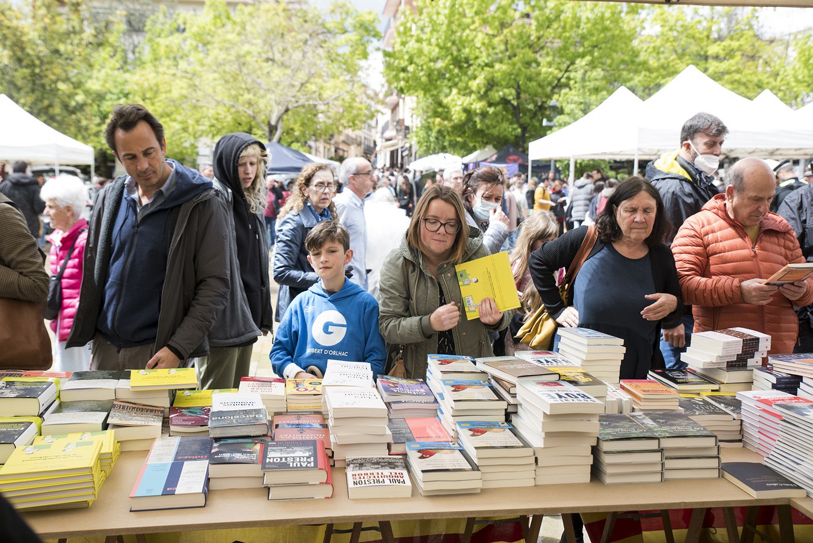 Sant Jordi a Sant Cugat. FOTO: Bernat Millet.