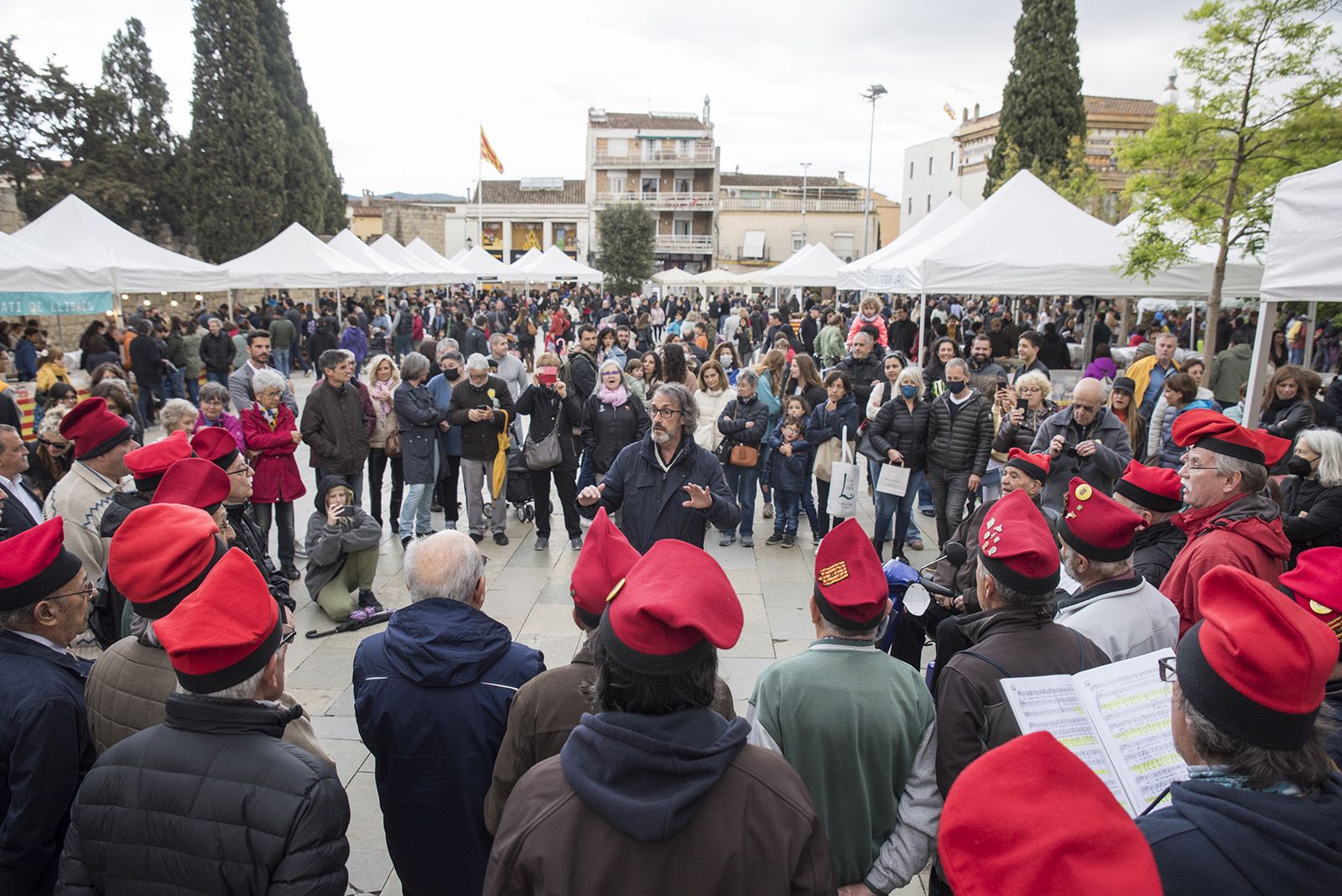 Cantada de cant coral tradicional. FOTO: Bernat Millet.