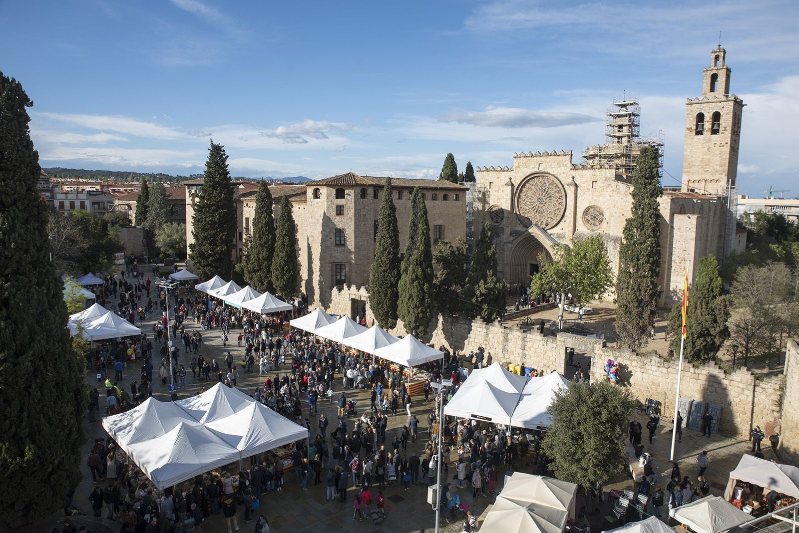 Sant Jordi a Sant Cugat. FOTO: Bernat Millet.