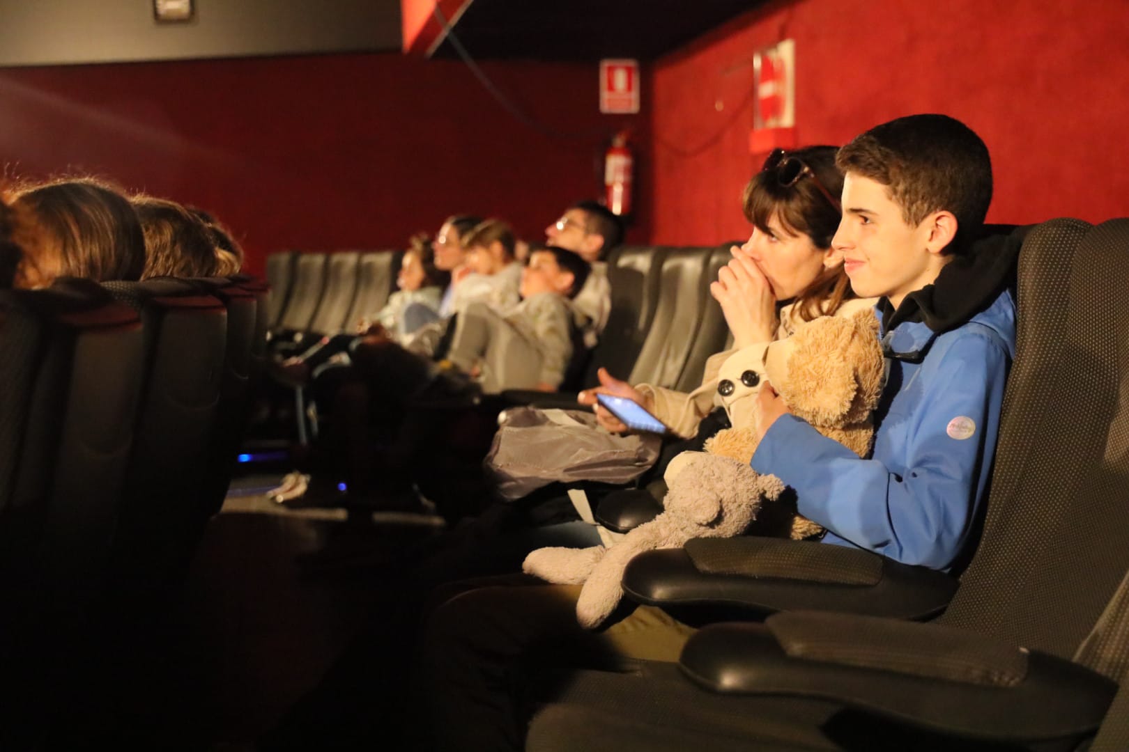 Projecció de 'Fila 7 butaca 7'- FOTO: Alberto Canalejo