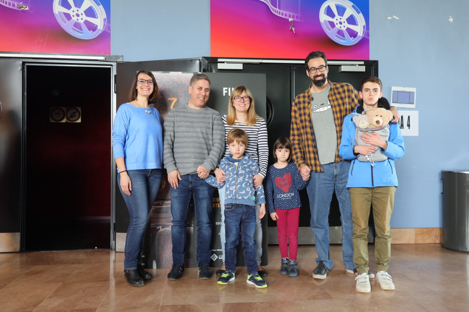 Projecció de 'Fila 7 butaca 7'- FOTO: Alberto Canalejo