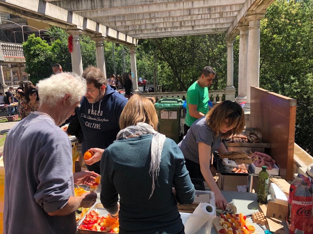 Botifarrada de Santa Jordina a La Floresta. FOTO: Senglar Cultural