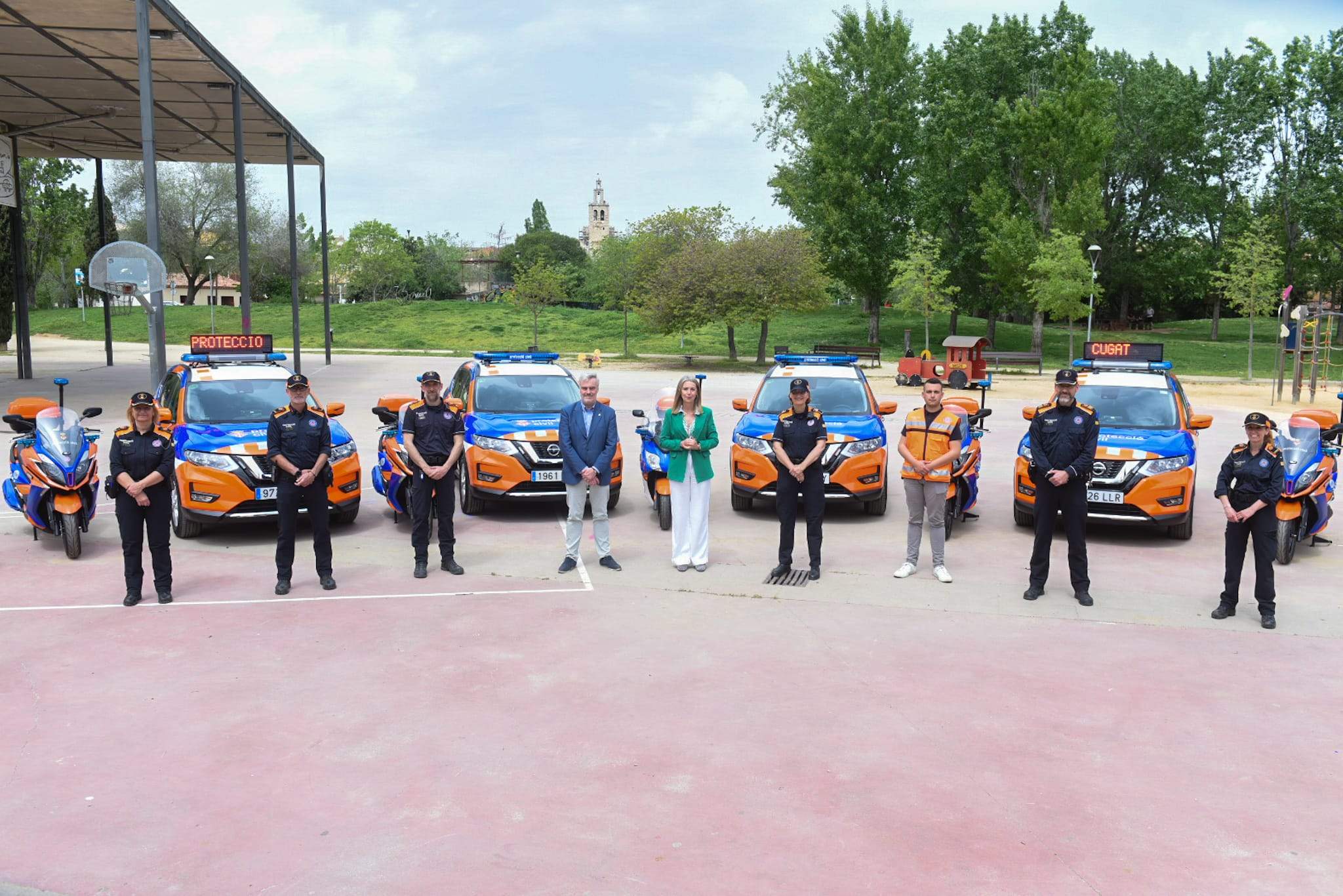 Presentacio de la nova flota de Proteccio Civil. FOTO: Alberto Canalejo