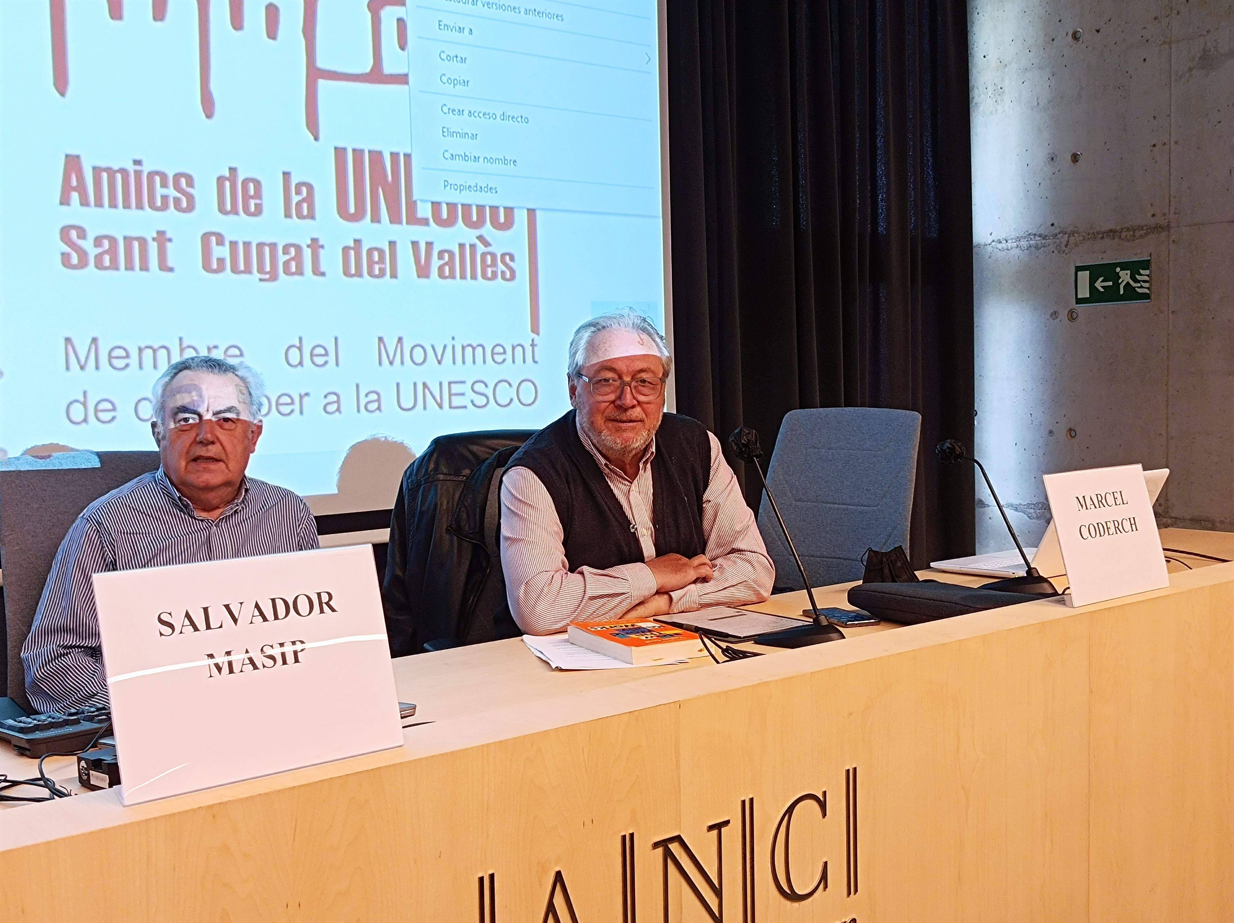 Conferència de Marcel Coderch. FOTO: Cedida.