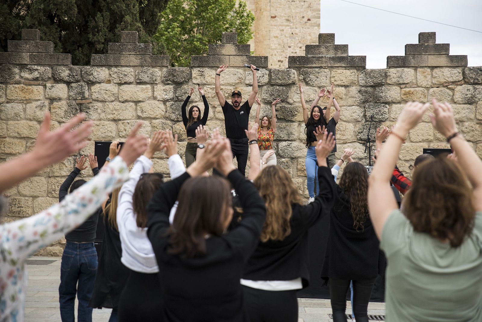 Mostra i classe oberta de salsa i merengue. FOTO: Bernat Millet.