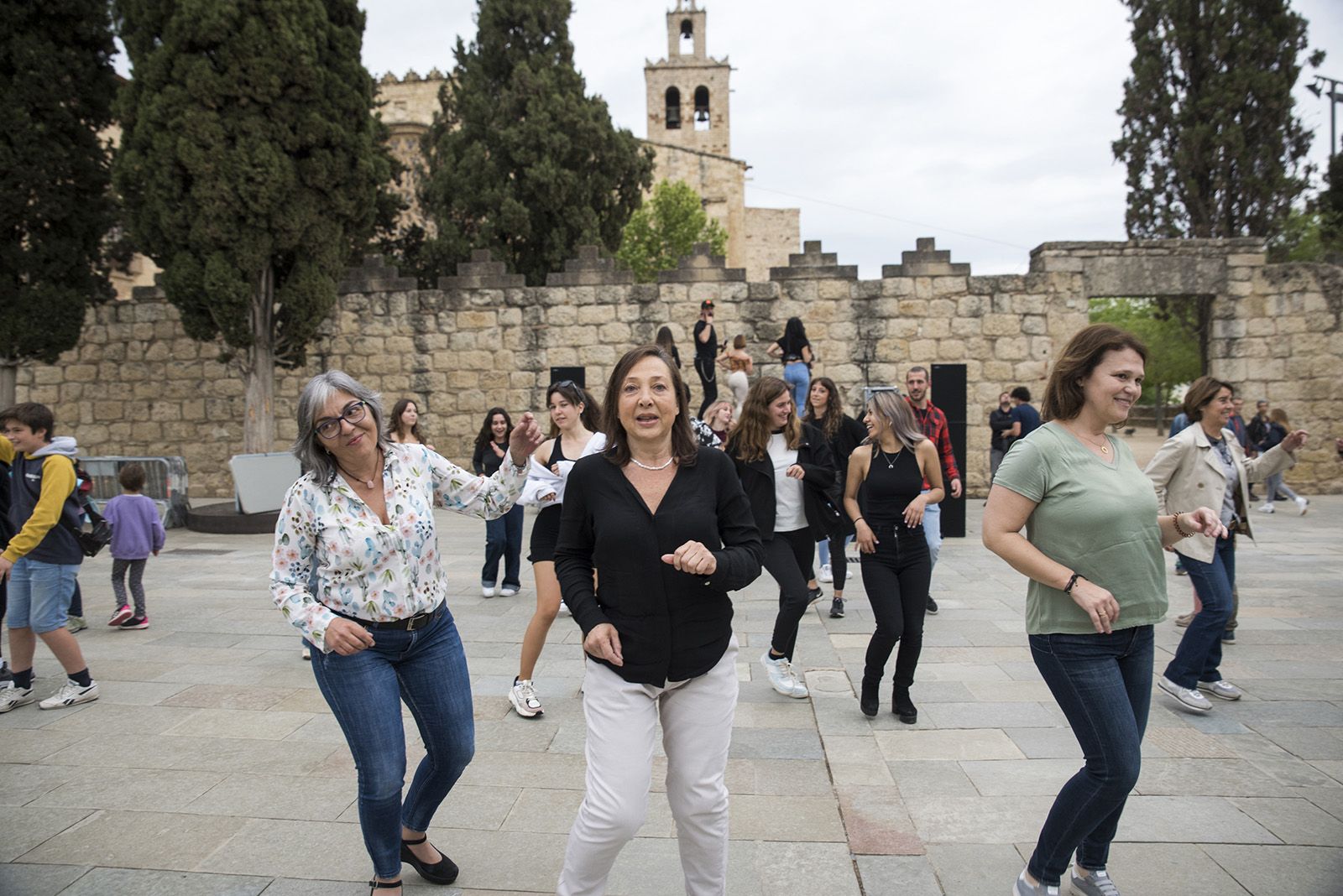 Mostra i classe oberta de salsa i merengue. FOTO: Bernat Millet.