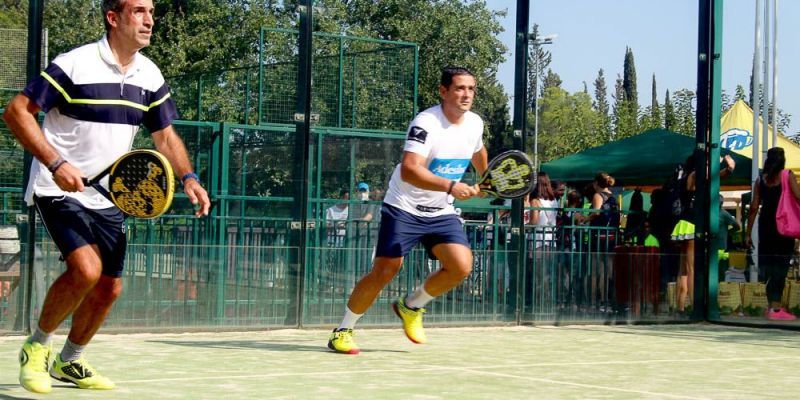 Una edició anterior del torneig de pàdel RosaWeek del CTN Sant Cugat. FOTO: Cedida