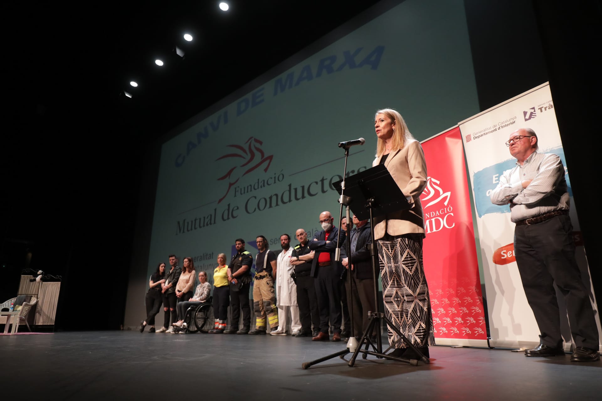 La iniciativa 'Canvi de Marxa' ha conscienciat als joves de les escoles de Sant Cugat de la importància d'una correcta conducció. FOTO: Ajuntament