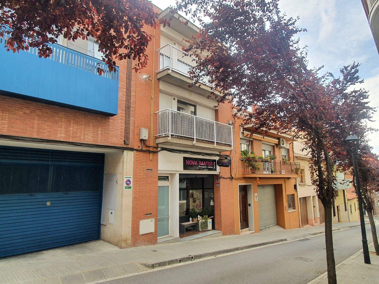 Façana del  pis del centre de  Sant Cugat de la immobiliària Vivendex. FOTO: Cedida