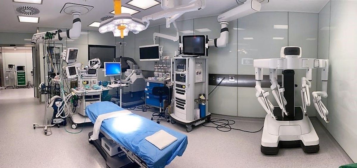 Robot quirúrgic Da Vinci. FOTO: Grup Quirón Salud