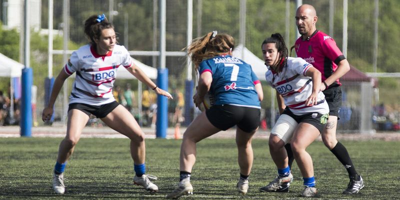 El Club de Rugby Sant Cugat guanya la 2a fase de la GPS Copa de la Reina. FOTO: Bernat Millet