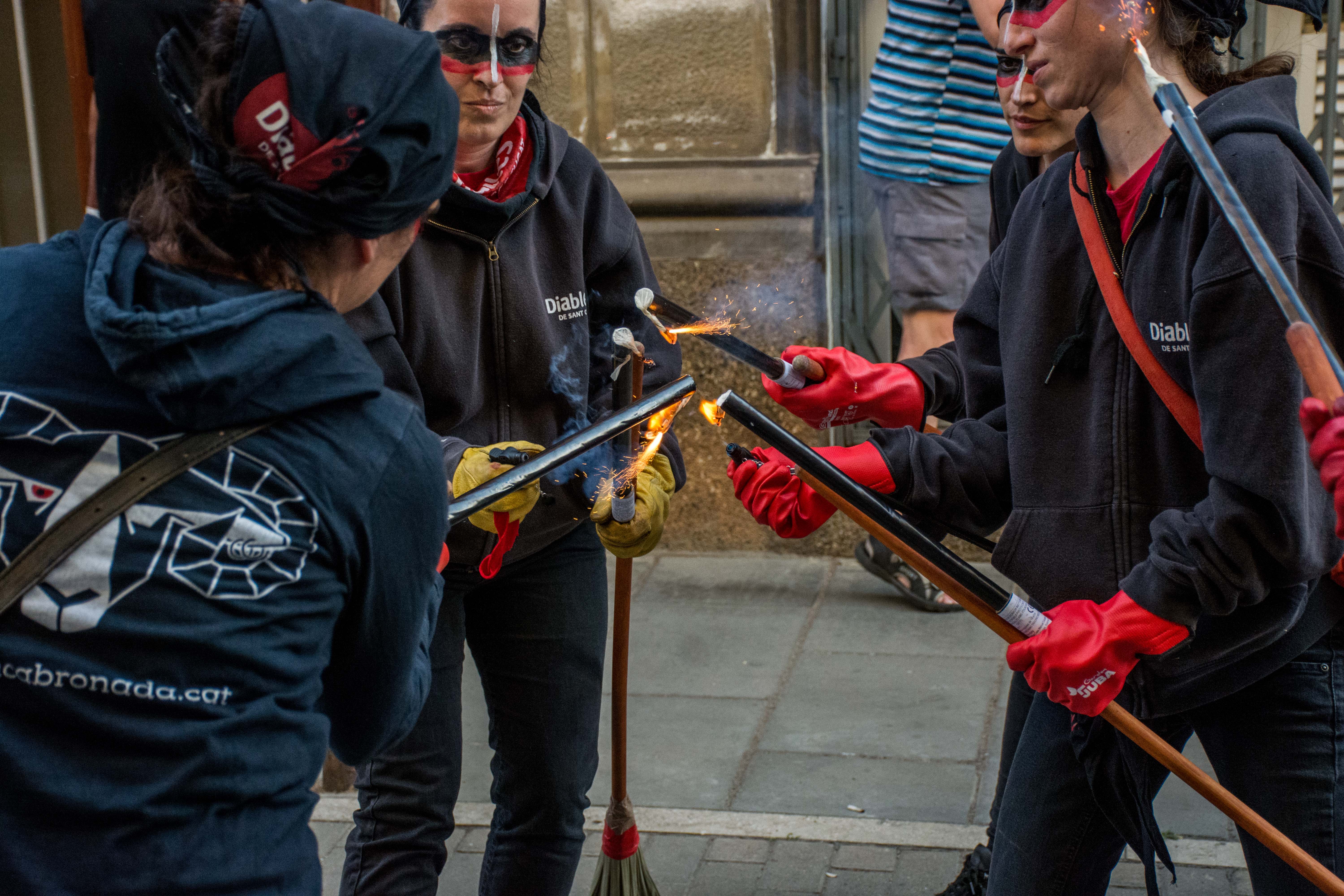 Bruixes a l'Encabronada. FOTO: Carmelo Jiménez
