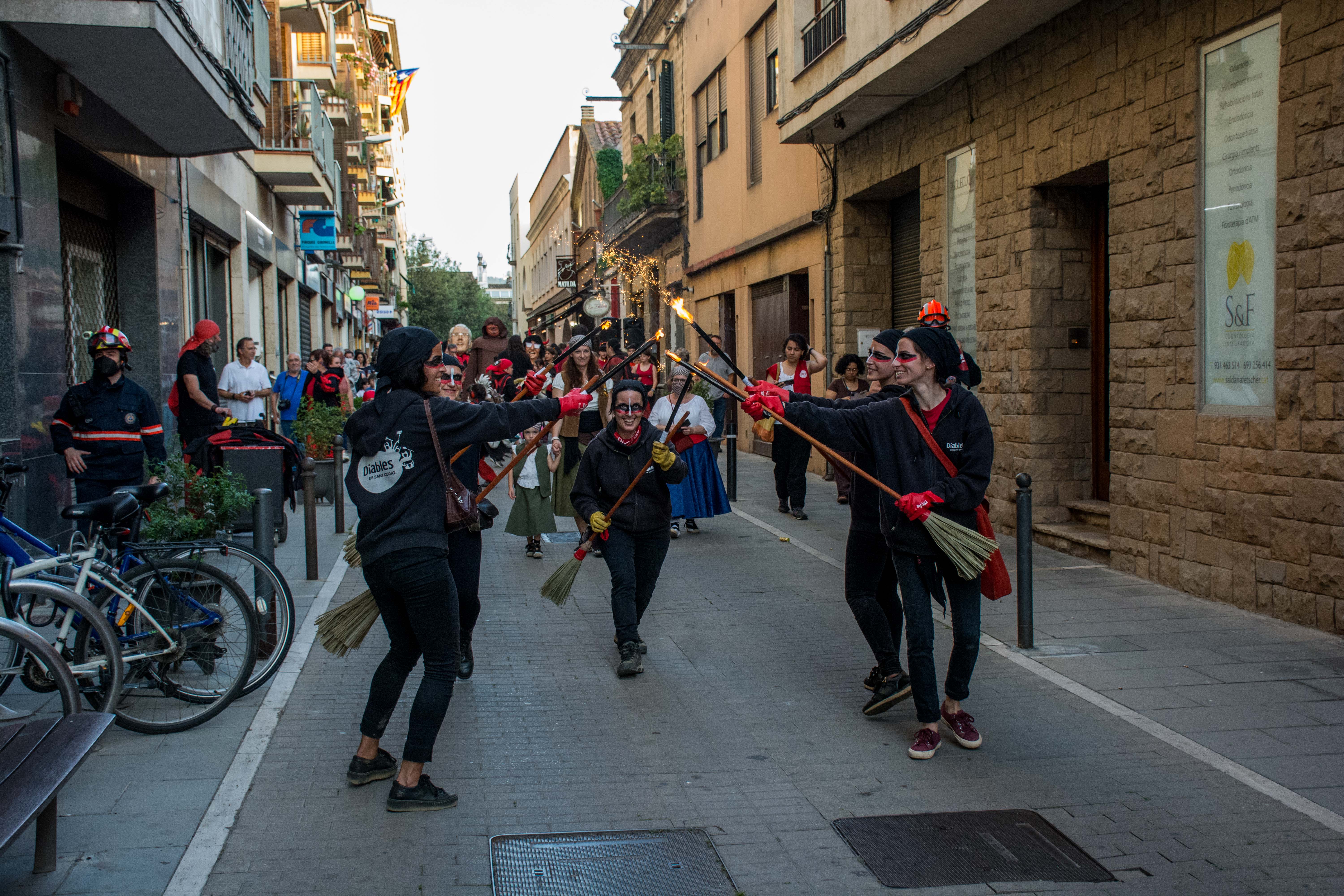 Bruixes a l'Encabronada. FOTO: Carmelo Jiménez