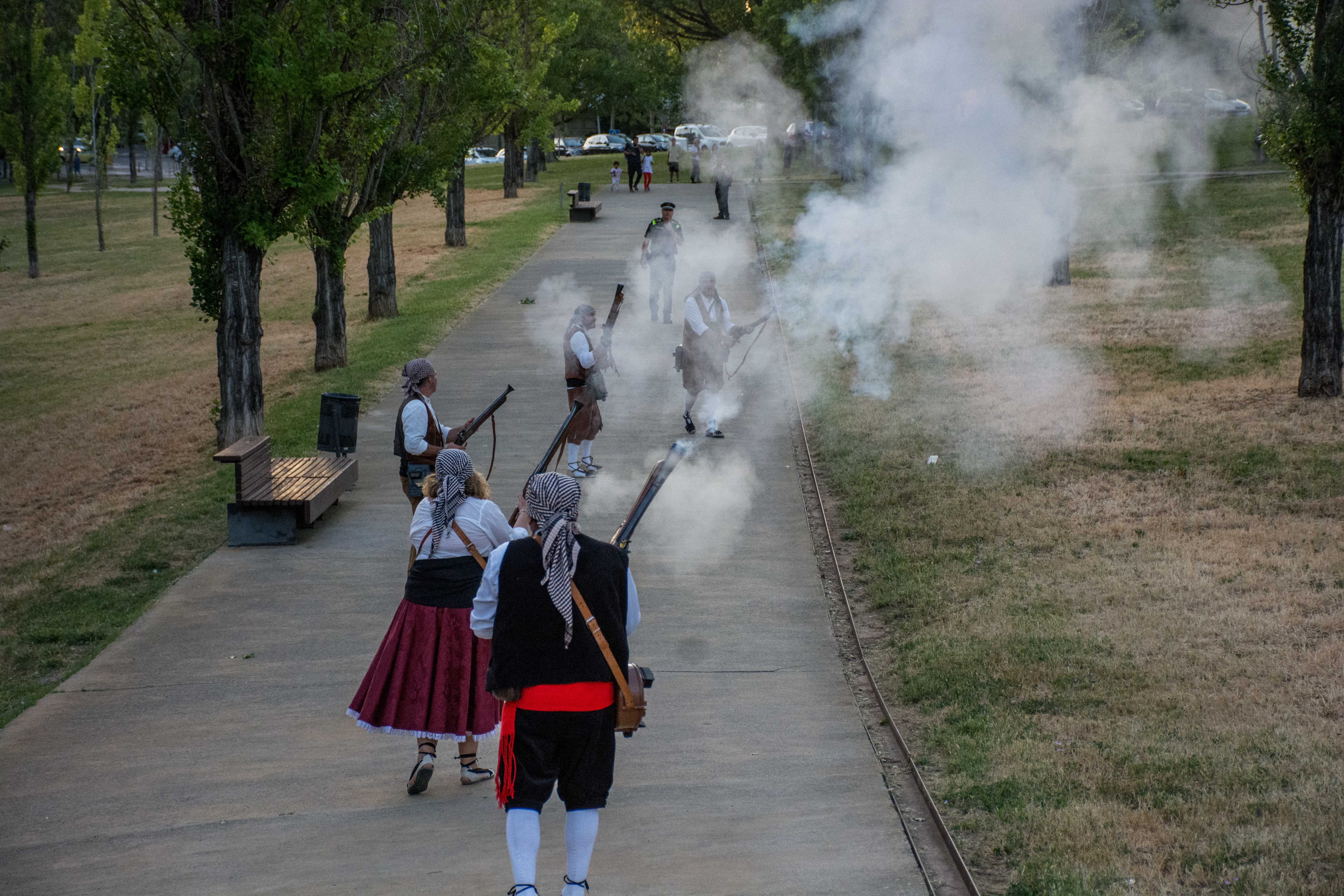 Trabucaires a l'Encabronada. FOTO: Carmelo Jiménez