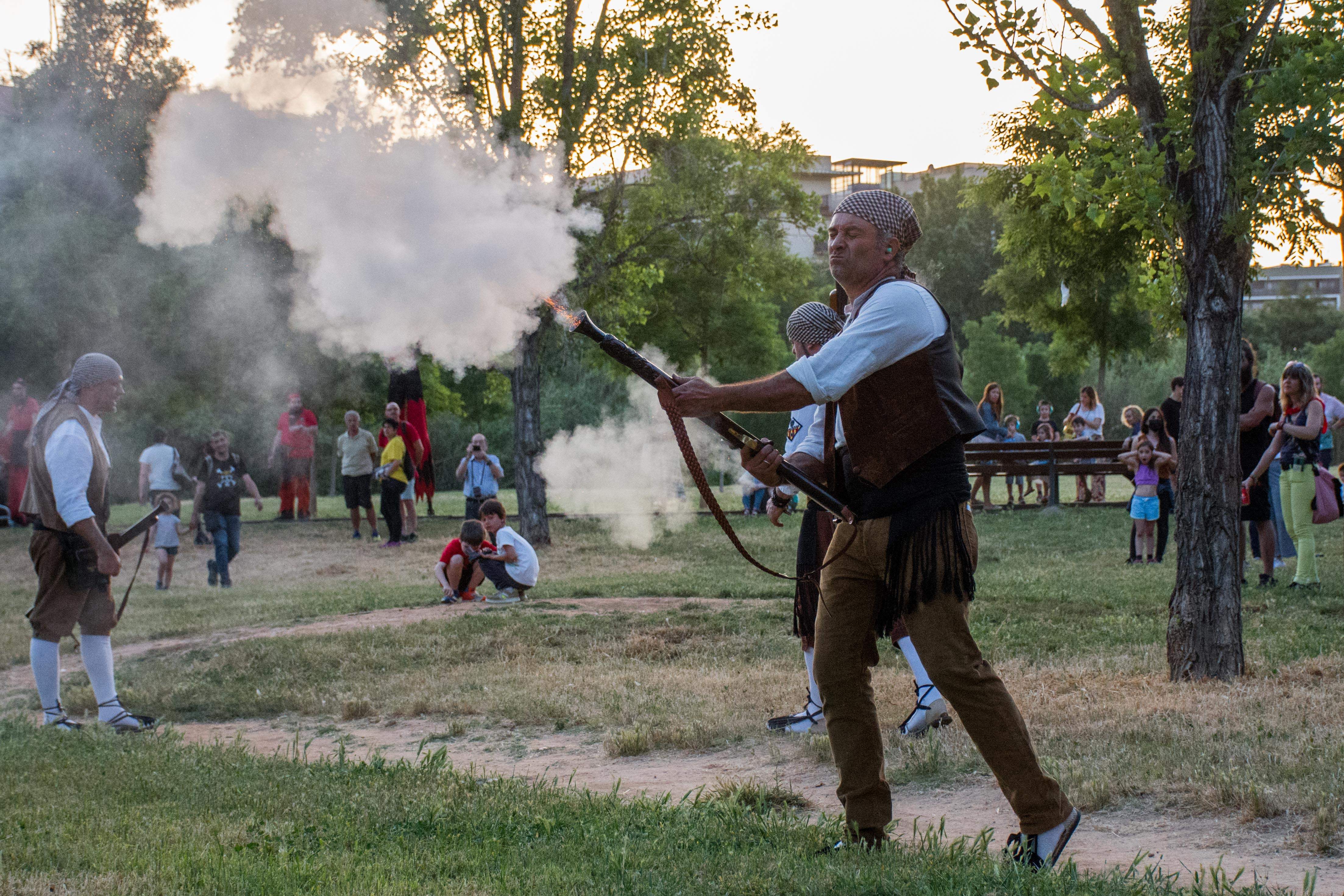 Trabucaires a l'Encabronada. FOTO: Carmelo Jiménez