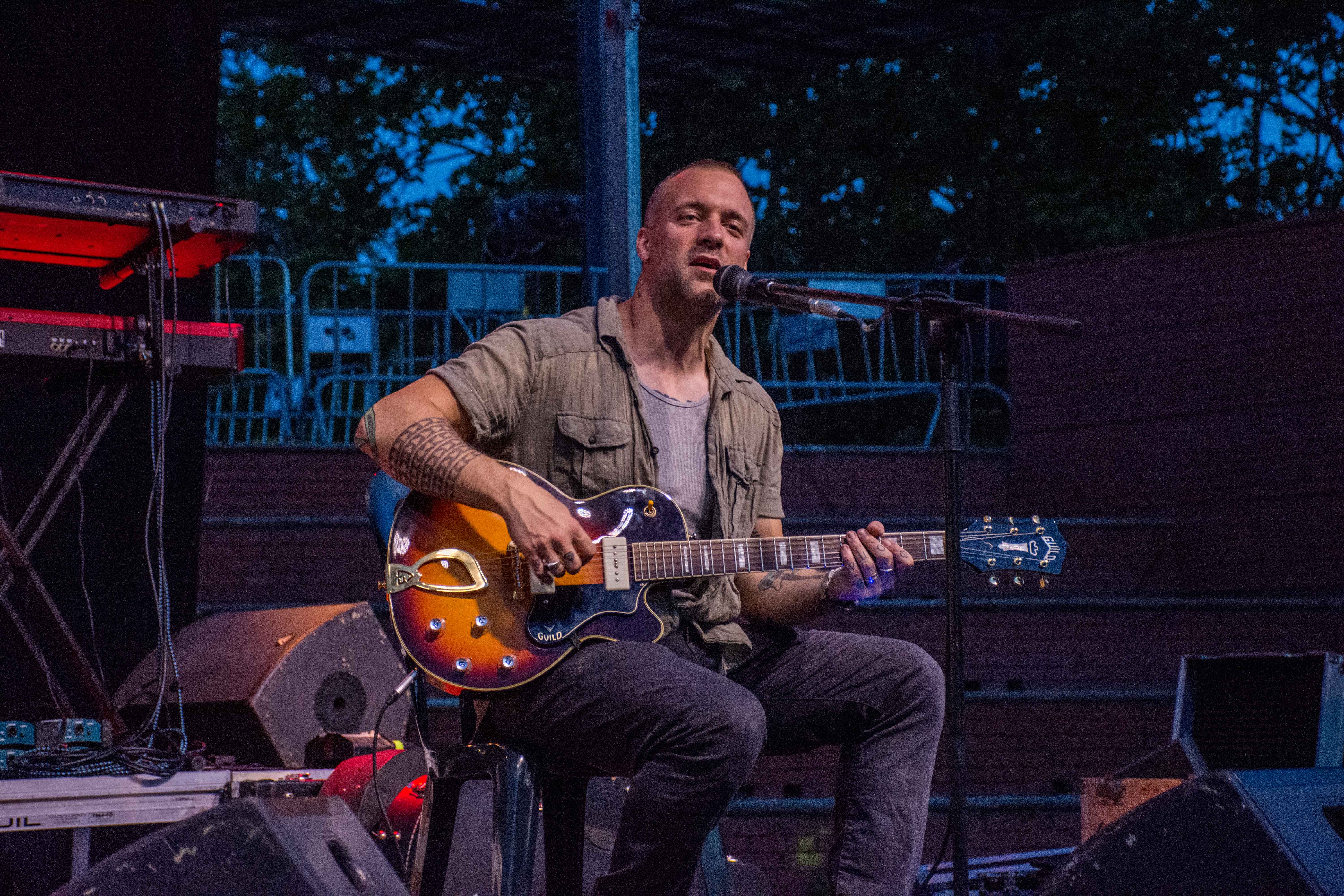 Concert del duo musical Marina BBface i Frank Montasell. FOTO: Carmelo Jiménez