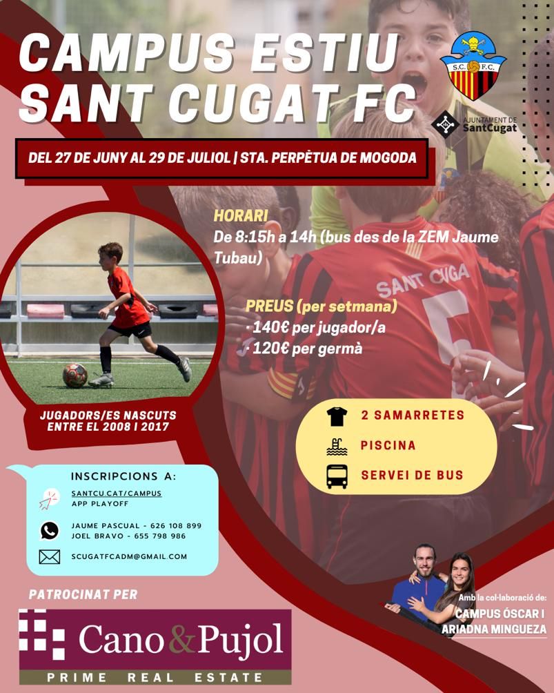 Estiu 2022 – Un Campus excepcional. FOTO: Cedida.