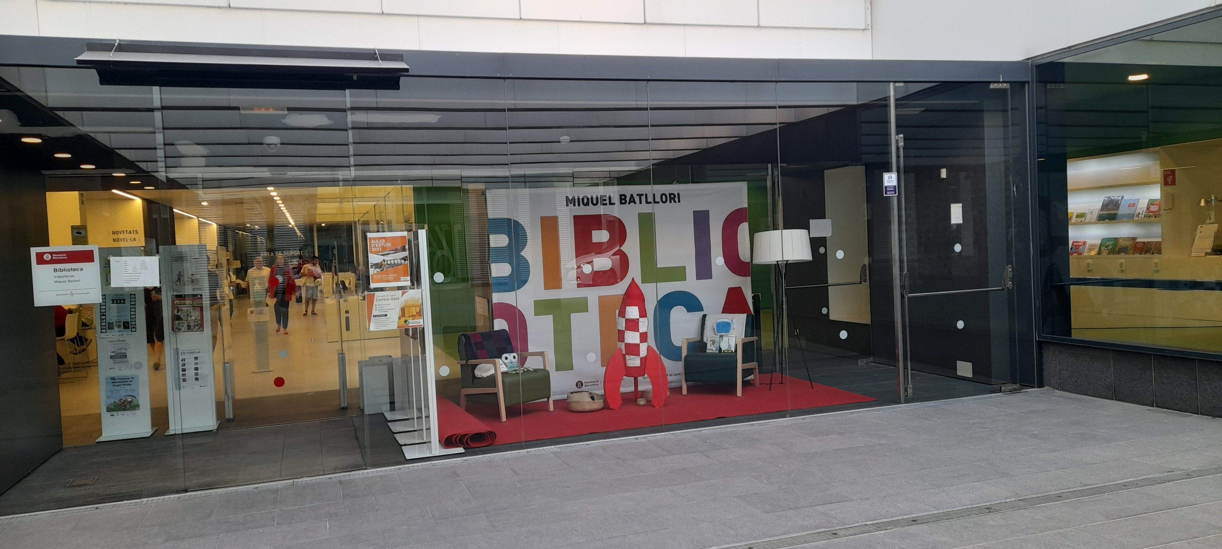 Biblioteca Miquel Batllori. FOTO: Cristina Cabasés