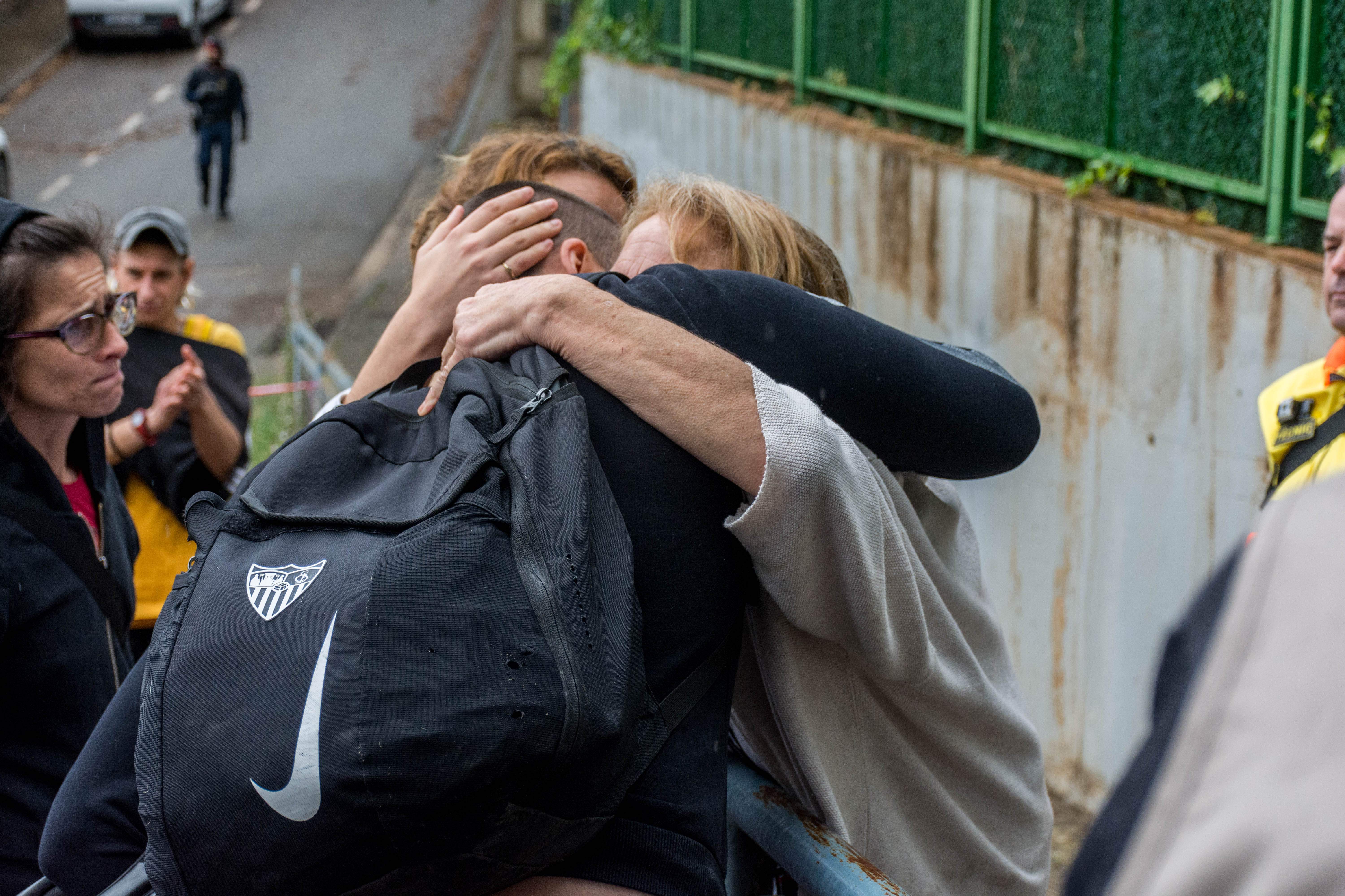 La mare de la família desnonada FOTO: Carmelo Jiménez