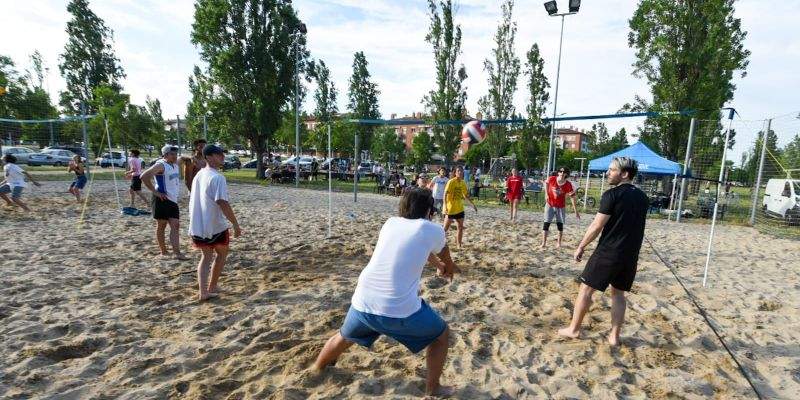 Torneig de voliebol de la primera edició d'Indanait. FOTO: Ajuntament