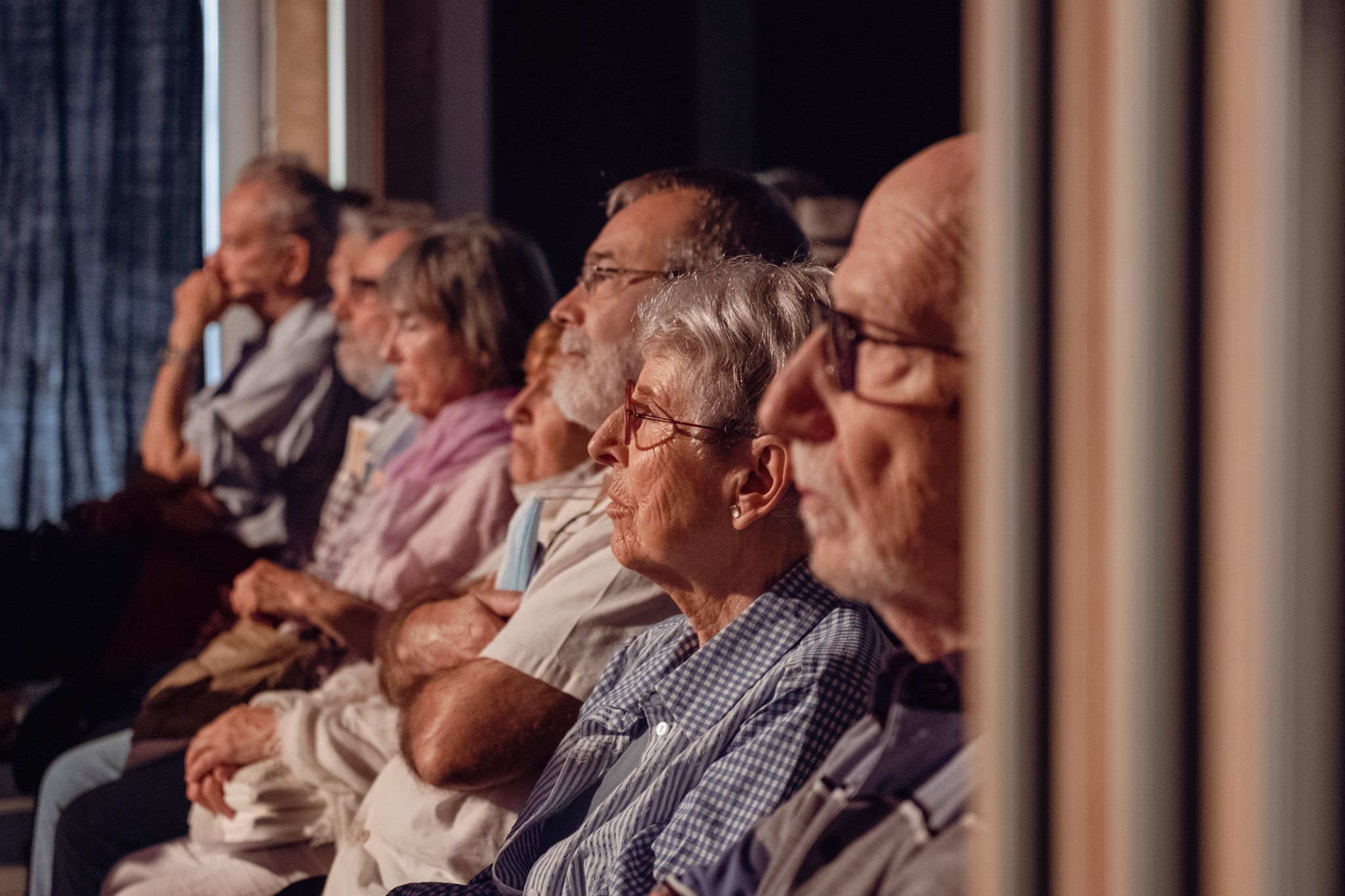 Homenatge d'Ernest Naté a la Sala Clavé de la Unió Santcugatenca. FOTO: Ale Gómez