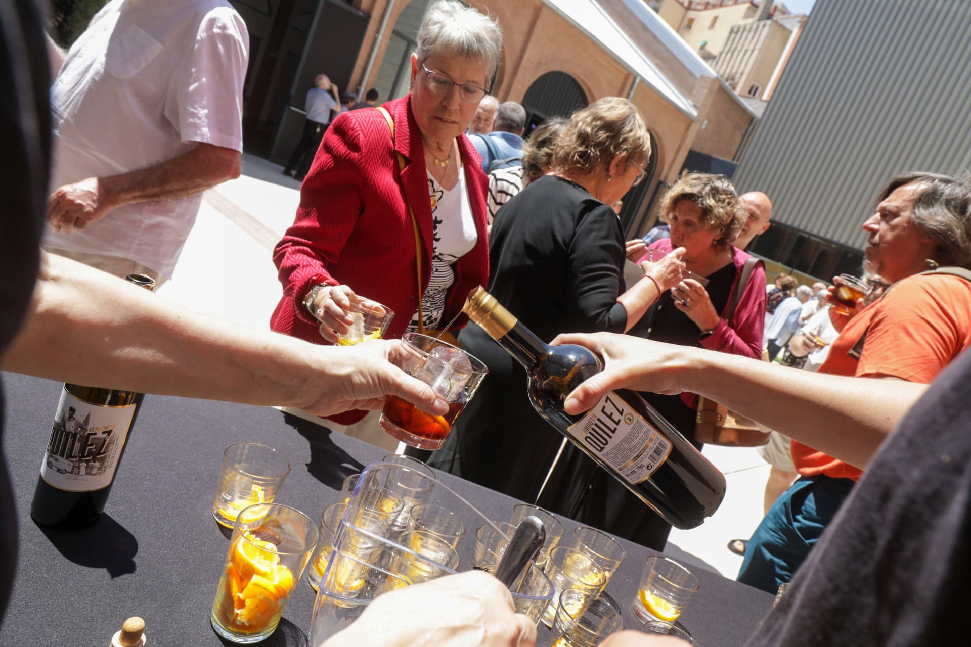 Vermut final l'homenatge d'Ernest Naté. FOTO: Ajuntament