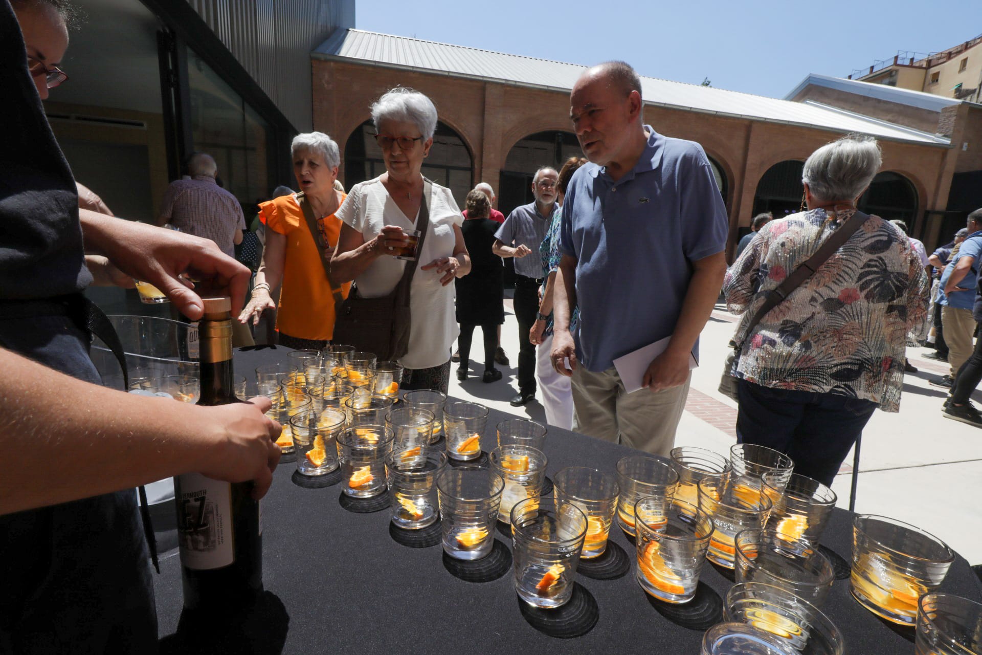 Vermut final l'homenatge d'Ernest Naté. FOTO: Ajuntament