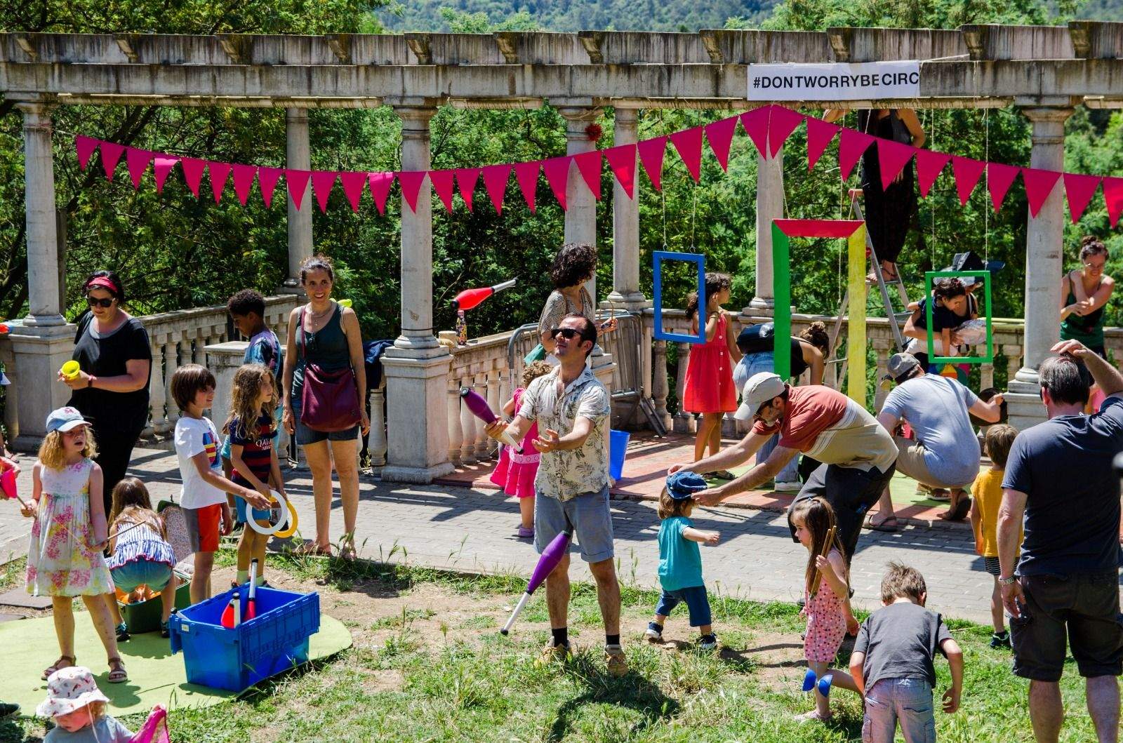 Escola de Circ Aire de La Floresta. FOTO: Cedida per Belén Hernández
