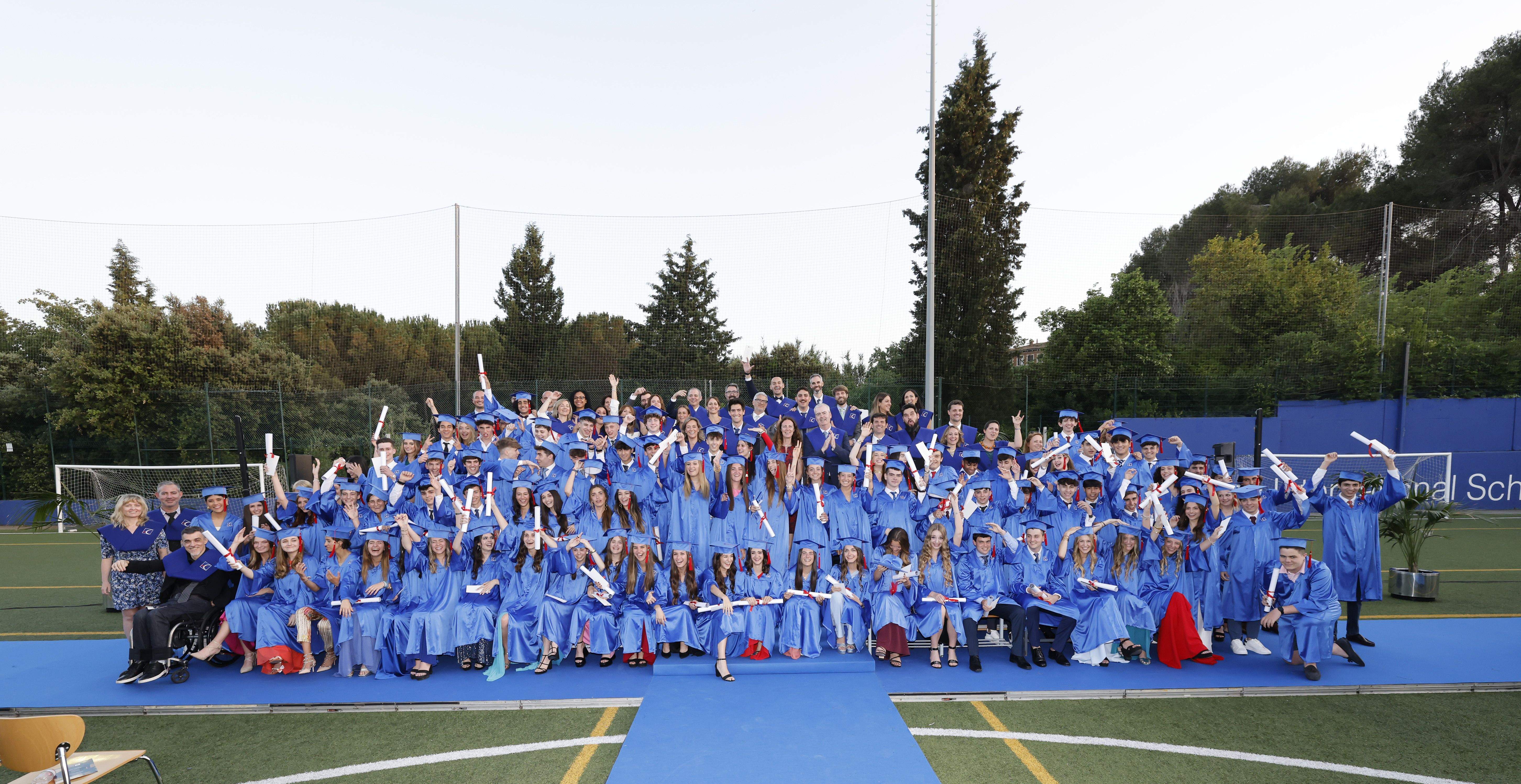  Moment de la cerimònia de graduació a l'EISB FOTO: Cedida 