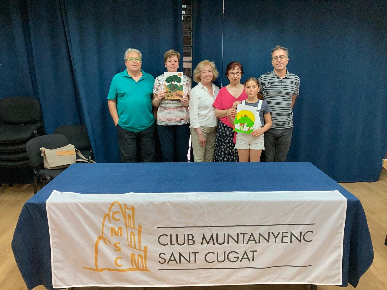 Jurat del Concurs de Dibuixos Marxa Infantil 2022. FOTO: cedida