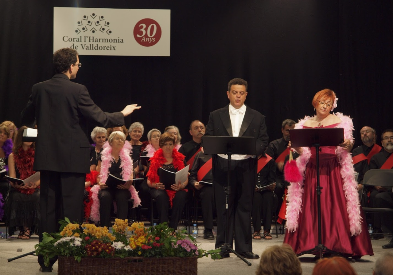Coral l'Harmonia de Valldoreix. FOTO: cedida