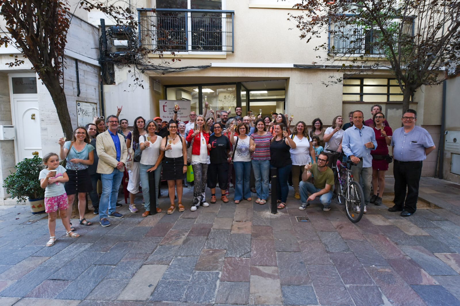 L'Escola de Música Tradicional de Sant Cugat ja ha obert portes del nou local del carrer de Castillejos. FOTO: Ajuntament