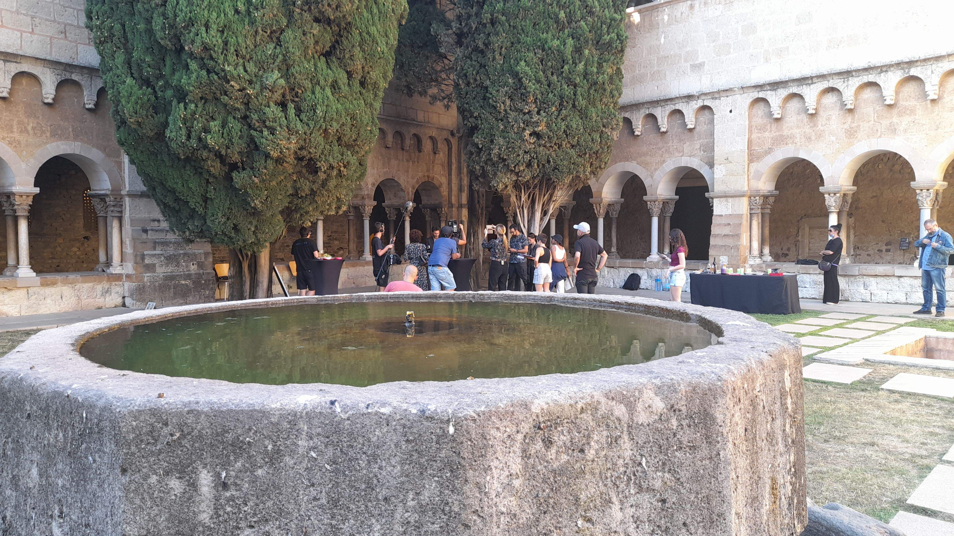 Rodatge de "La teoria dels cossos', de JR Armadàs. FOTO: Cristina Cabasés