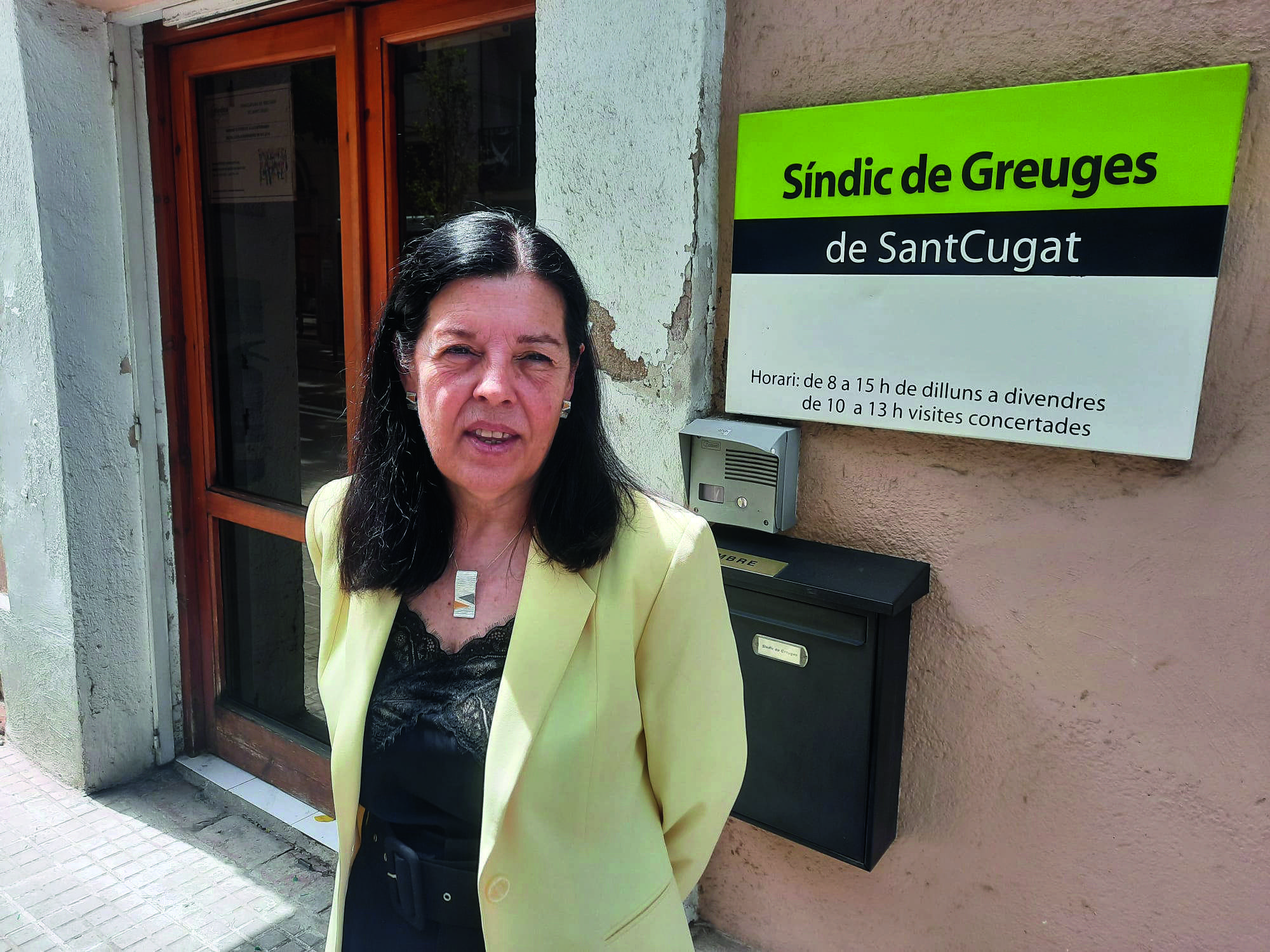 Helena López Macho, nova Síndica de Sant Cugat. FOTO: TOT Sant Cugat