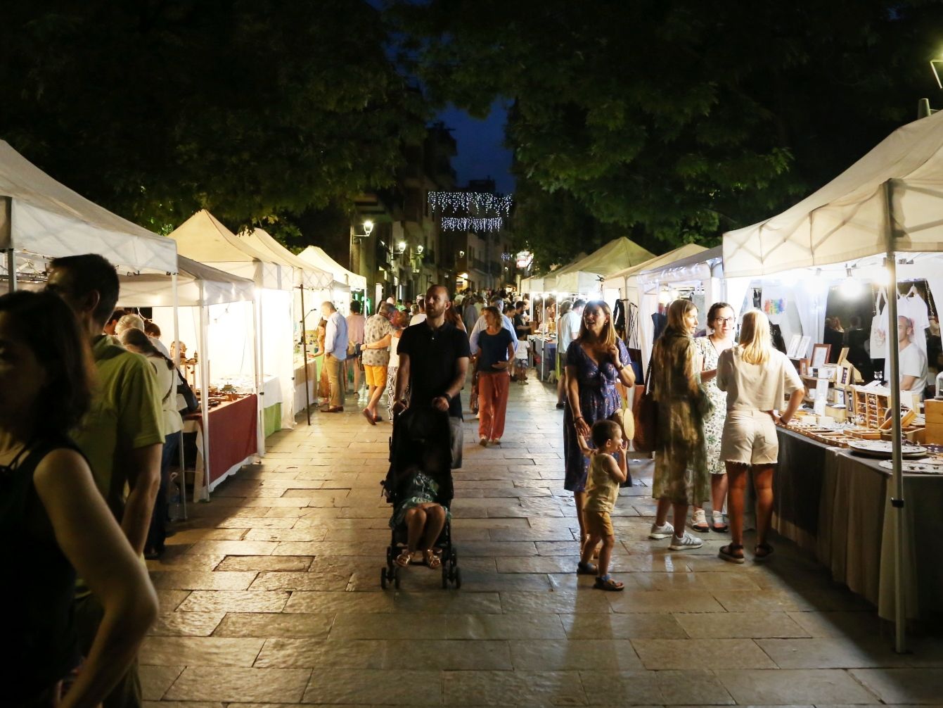 Ambient en la Nit en Blanc. Foto: Anna Bassa