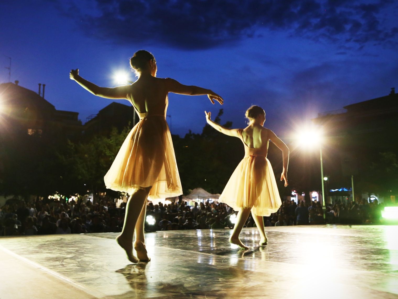 Espectacles en la Nit en Blanc. Foto: Anna Bassa