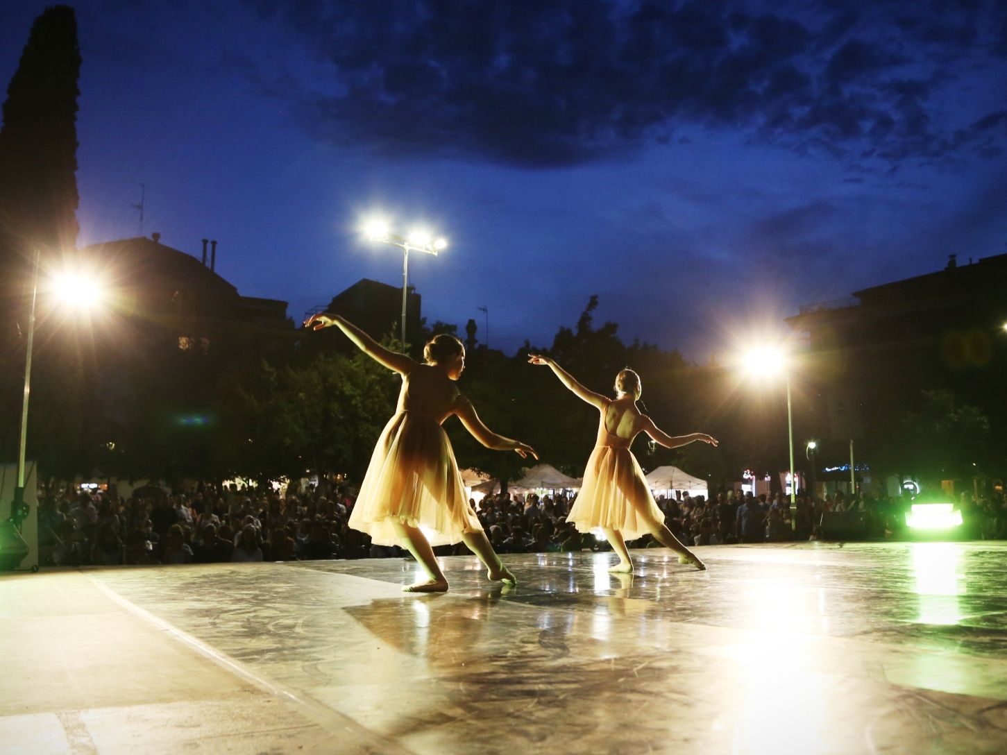 Espectacles en la Nit en Blanc. Foto: Anna Bassa