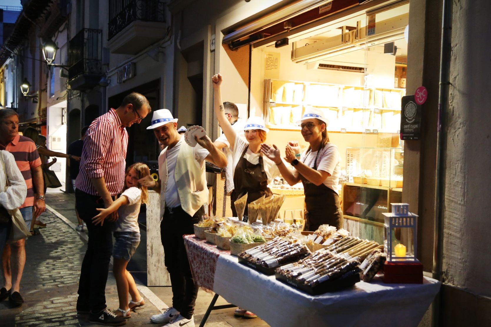 Ambient en la Nit en Blanc. Foto: Anna Bassa
