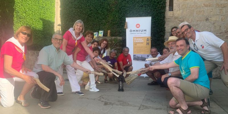 Presentació de l'edició d'enguany de la Flama del Canigó per la revetlla de Sant Joan. FOTO: Nielo Ballart