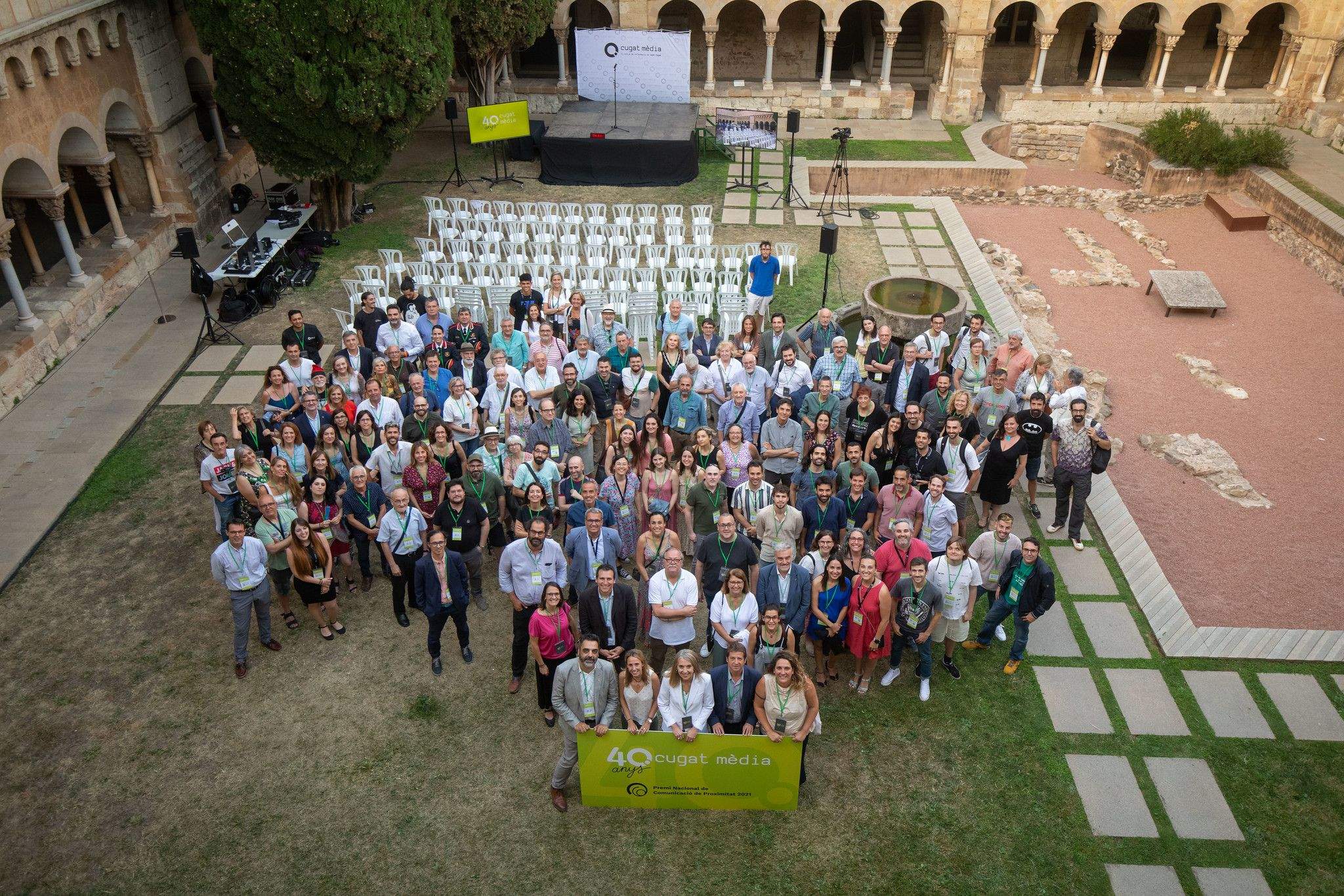 Foto de família de Ràdio Sant Cugat FOTO: Ajuntament