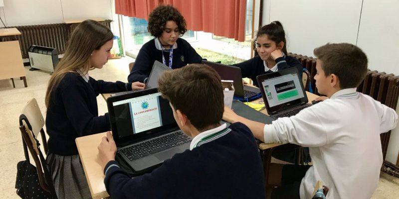 El Col·legi Pureza de María l'han reconegut per la seva innovació educativa. FOTO: Cedida