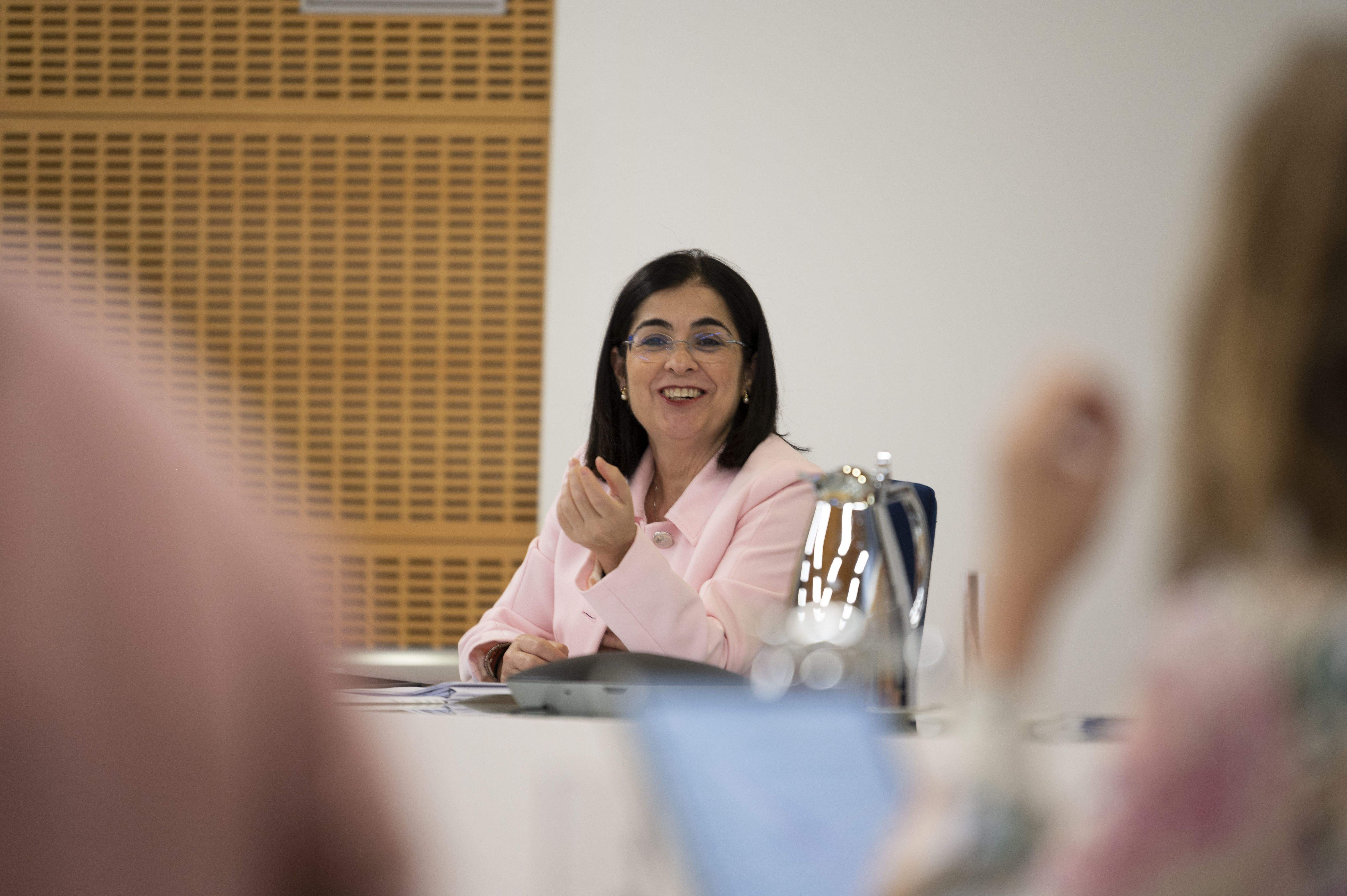 La Ministra de Sanitat, Carolina Darias. FOTO: ACN