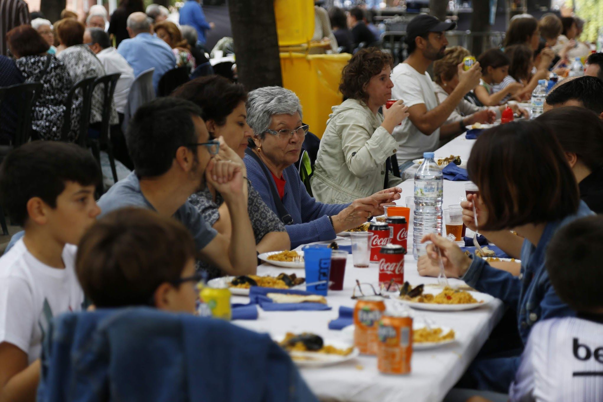 Paella popular a Sant Cugat. FOTO: Arxiu del TOT