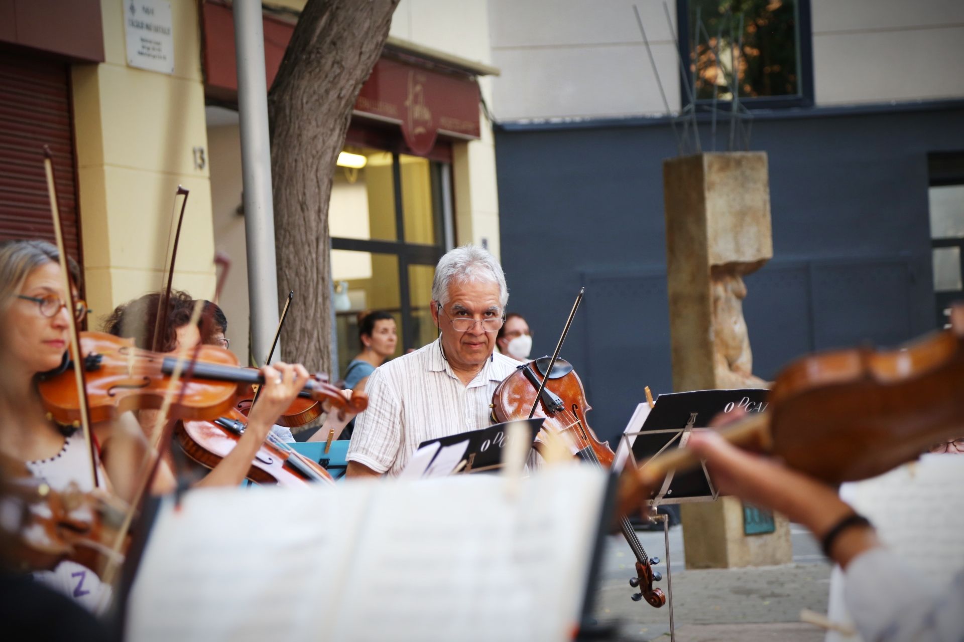 Orquestra de corda de l'Orquestra Diletant de Catalunya. FOTO: Anna Bassa