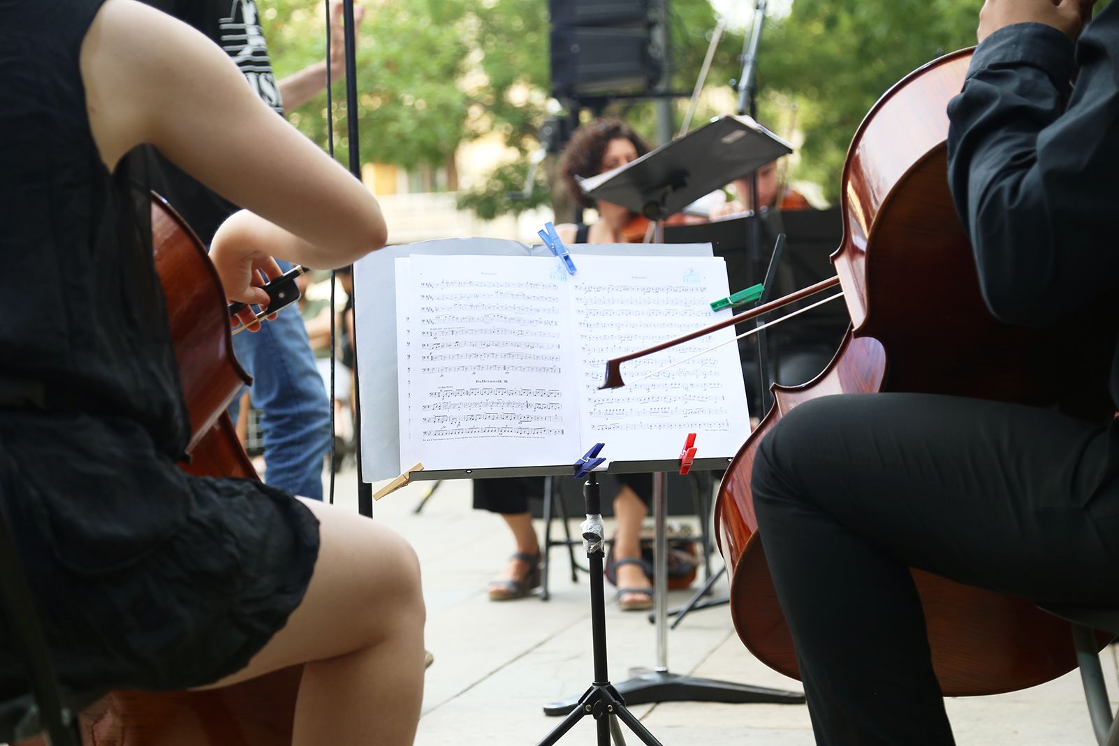 Sant Cugat ha acollit diferents propostes musicals durant el Dia Internacional de la Música. FOTO: Anna Bassa